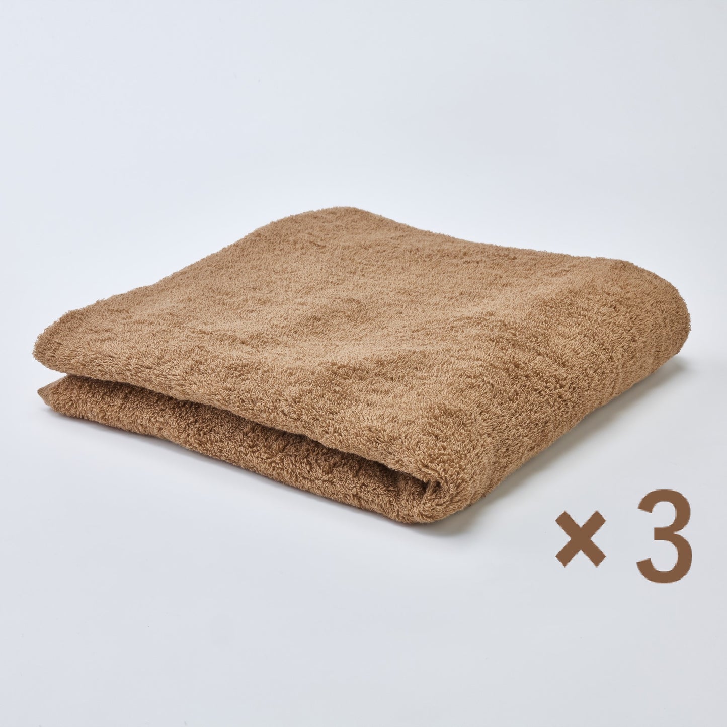 MAMORUNE STANDARD バスタオル <同色3枚セット> (60cm×120cm)