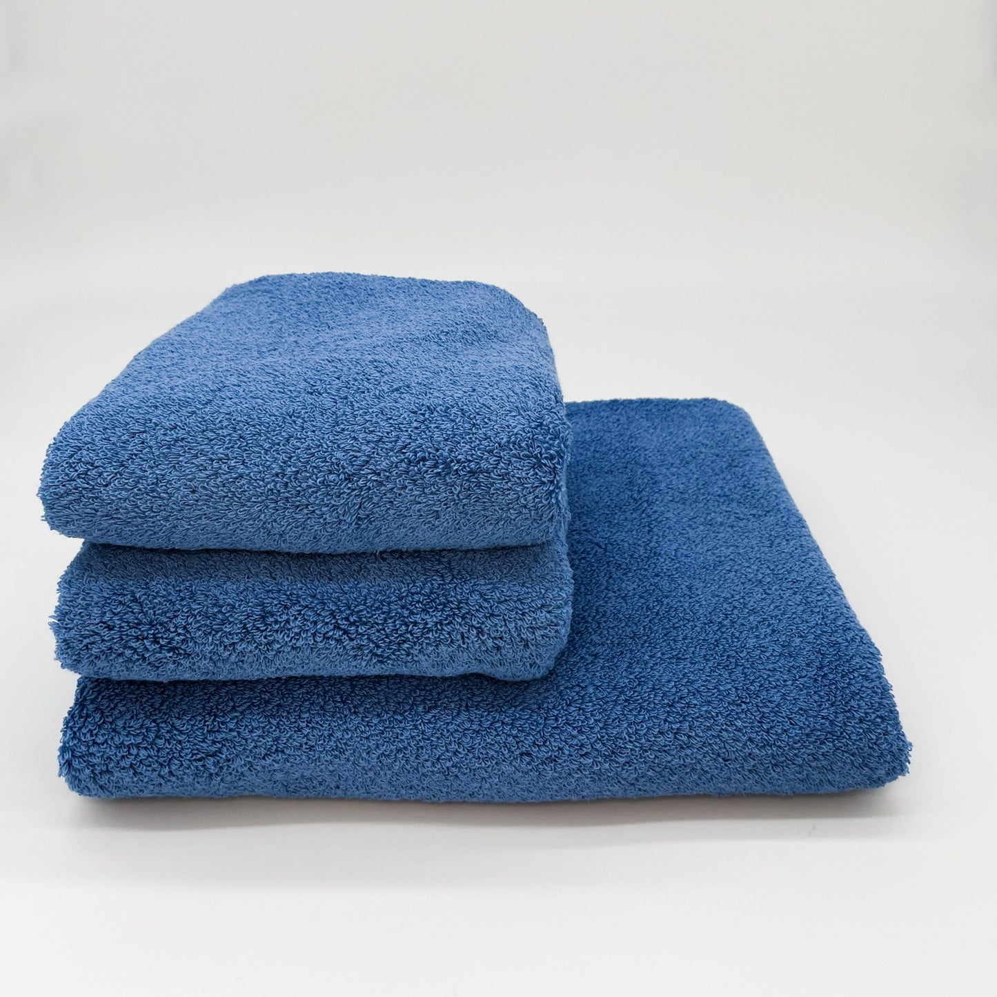 MAMORUNE POINT TOUCH バスタオル1枚+フェイスタオル2枚セット(ライトブルー)