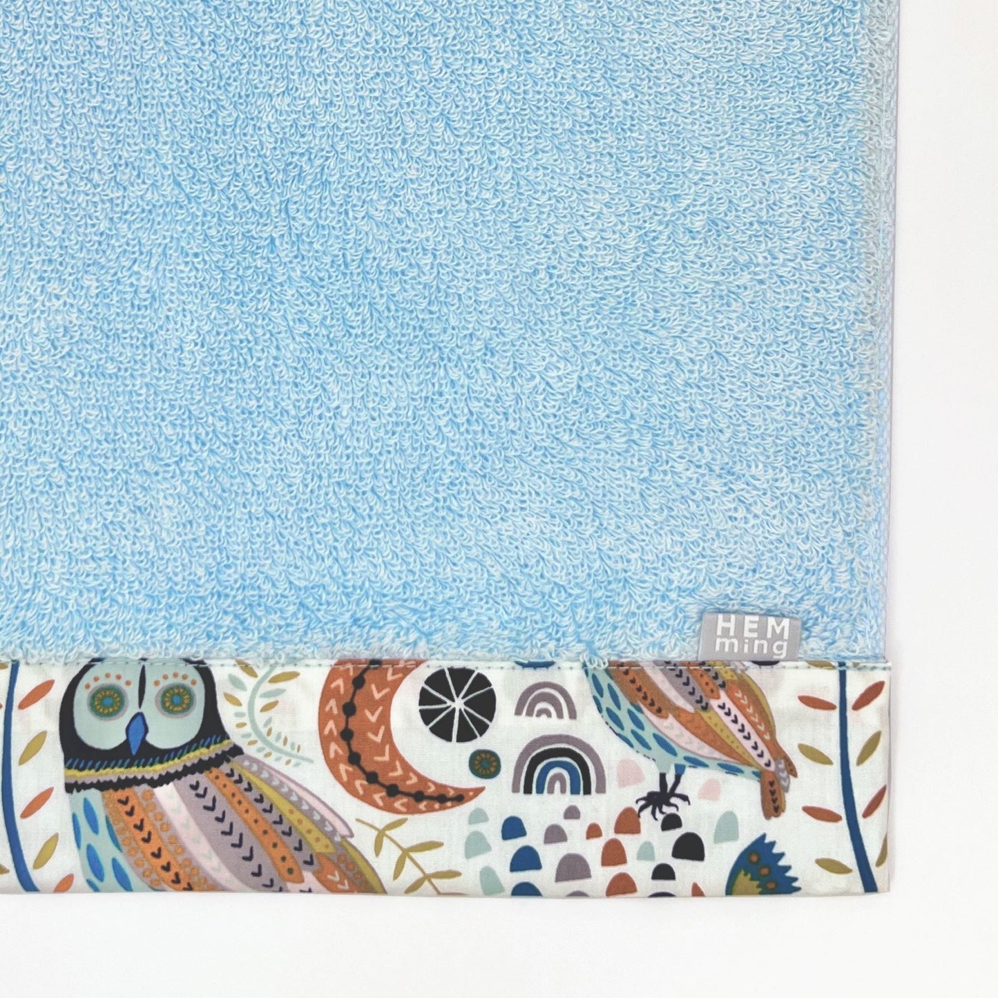 HEMming Owl フェイスタオル (34cm×92cm)