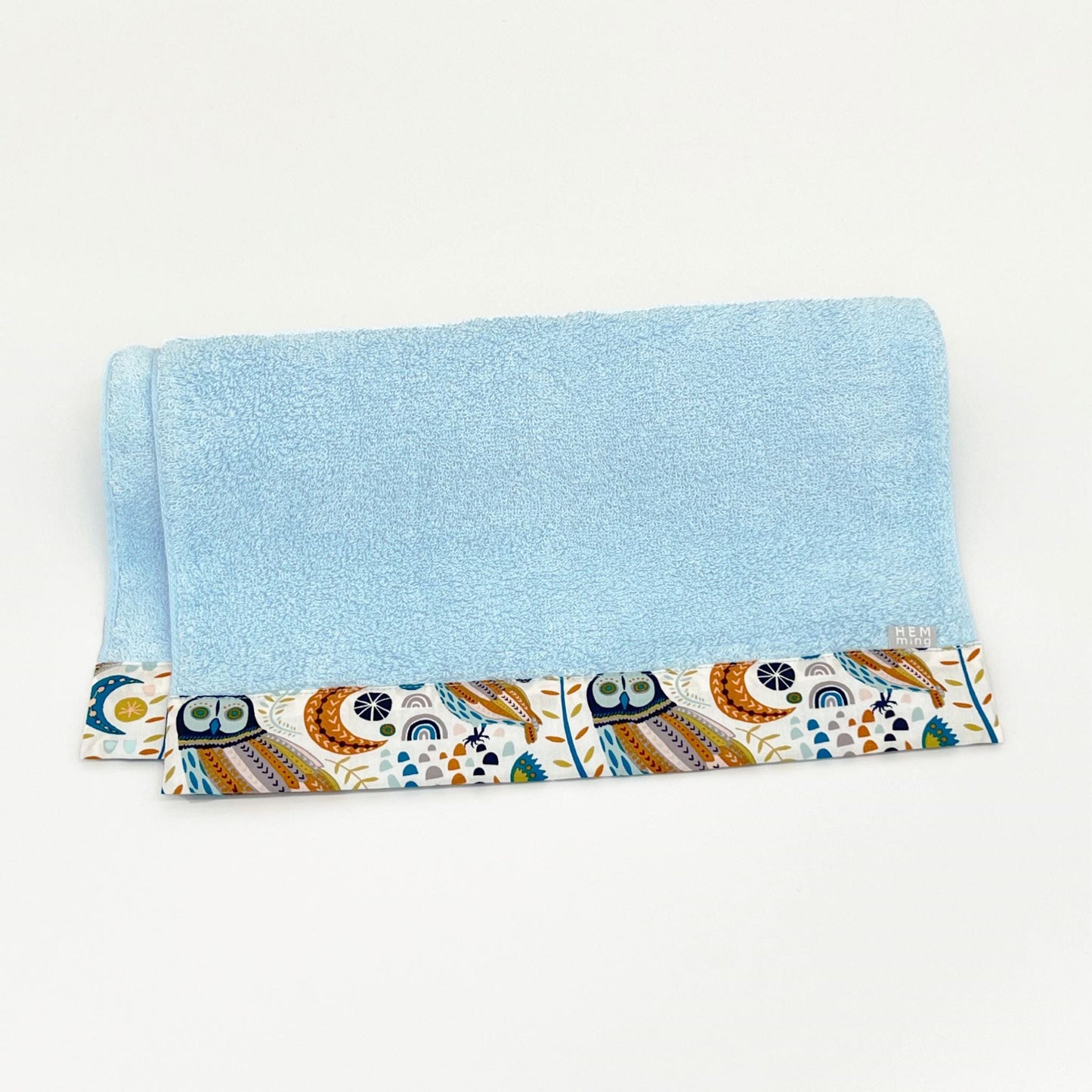 HEMming Owl フェイスタオル (34cm×92cm)