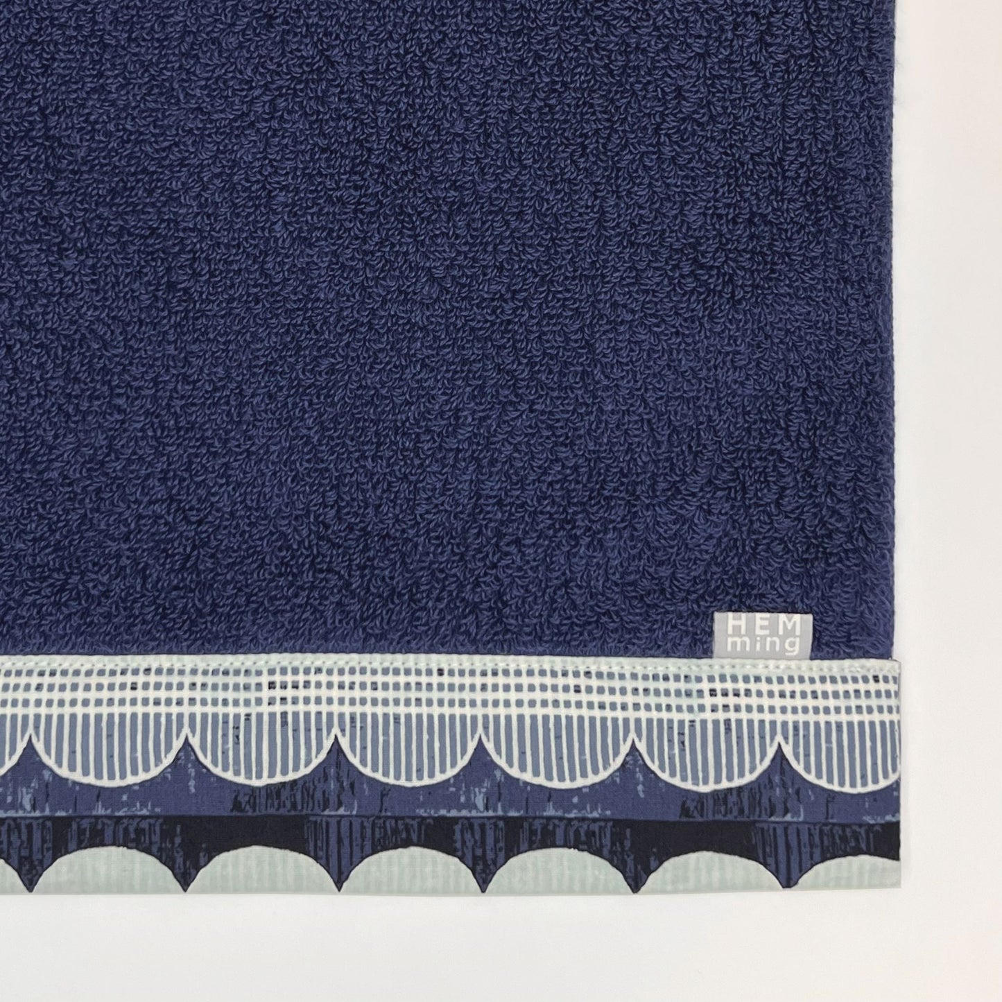 HEMming Scallop フェイスタオル (34cm×92cm)