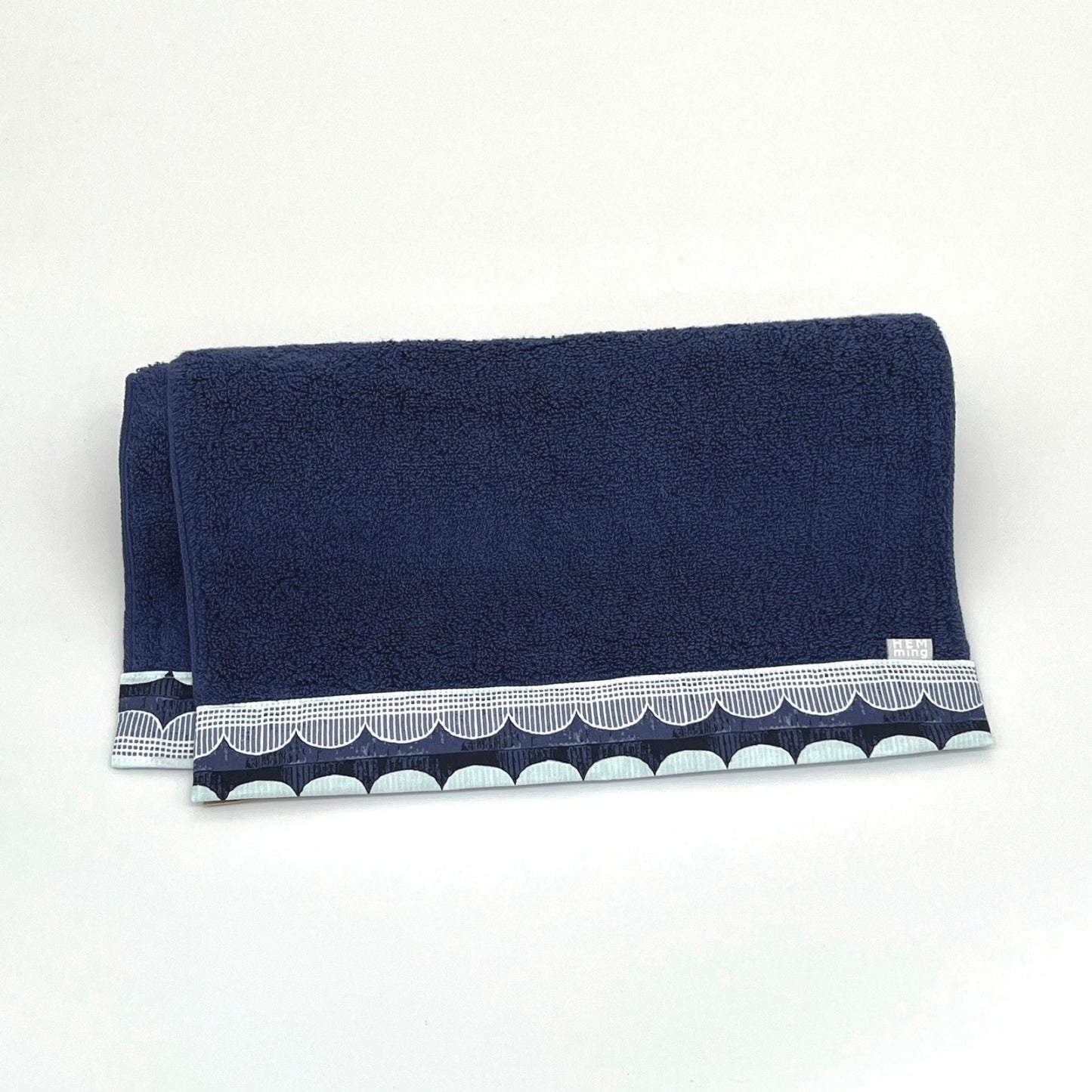 HEMming Scallop フェイスタオル (34cm×92cm)