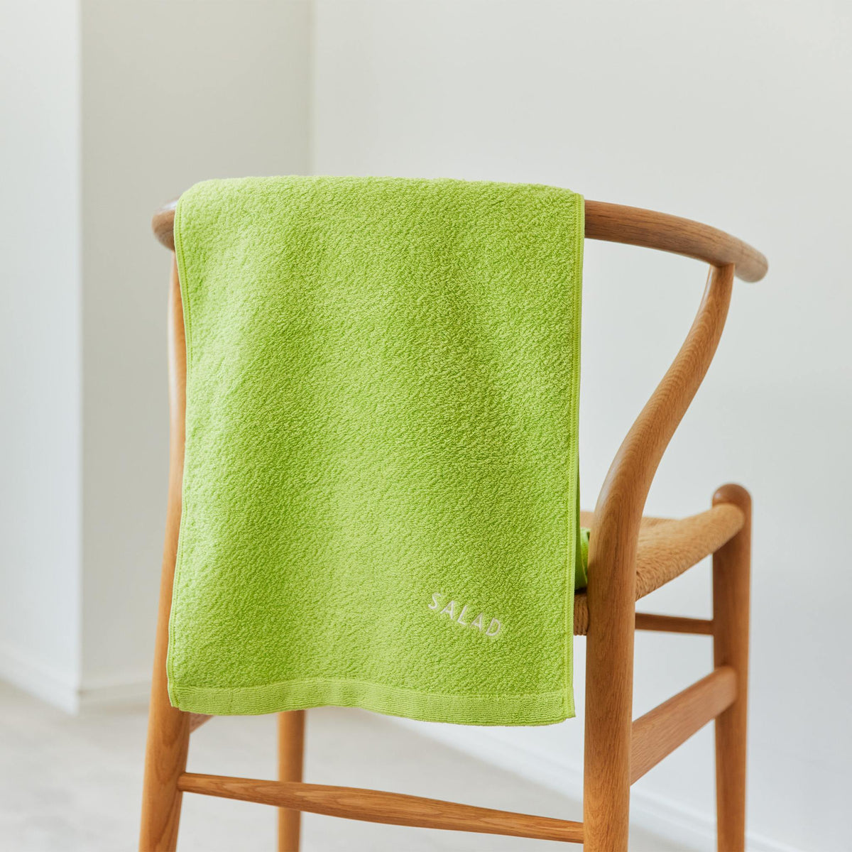 SALAD フェイスタオル 2枚セットB <レタス+レモン> (33.5cm×100cm)