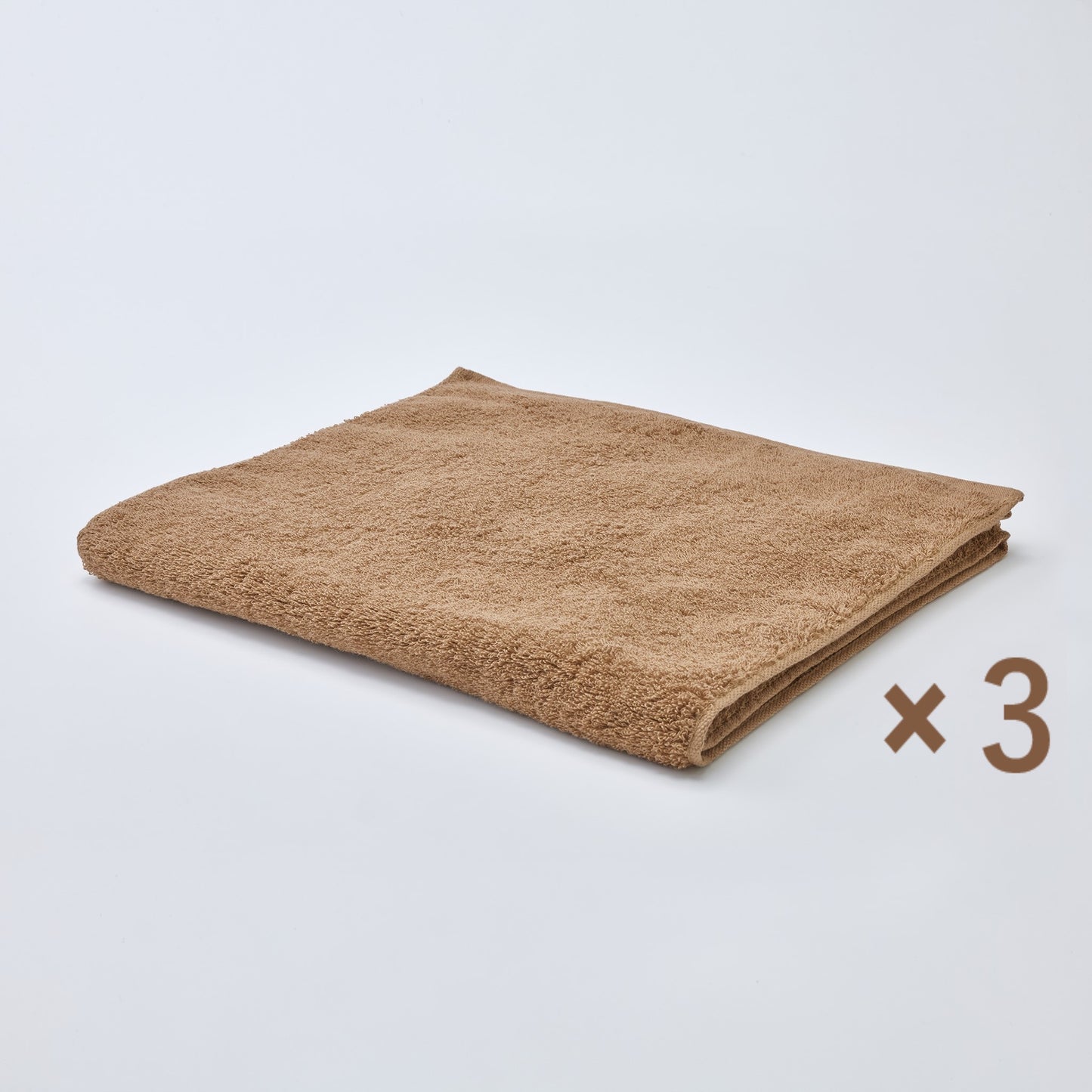 MAMORUNE STANDARD ロングフェイスタオル <同色3枚セット> (34cm×120cm)