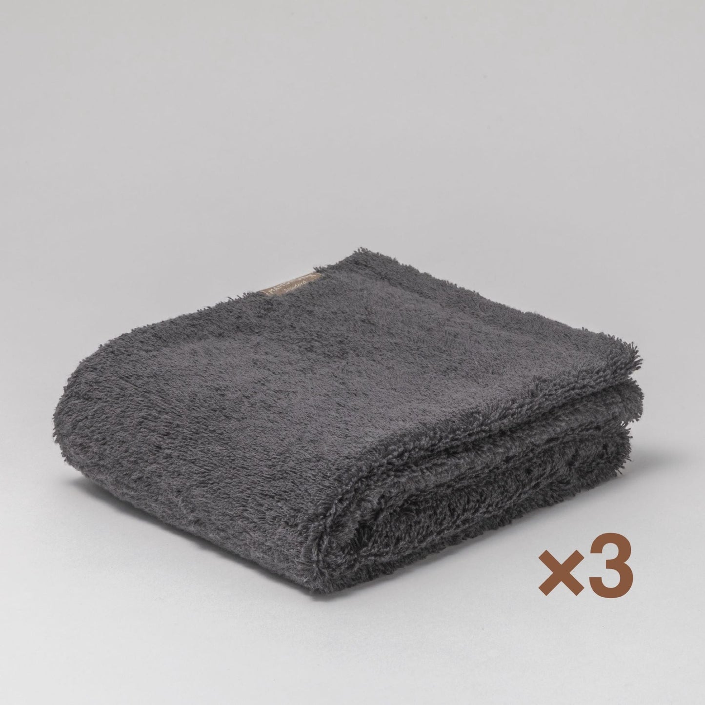 MAMORUNE PREMIUM STANDARD ロングフェイスタオル <同色3枚セット> (34cm×120cm)