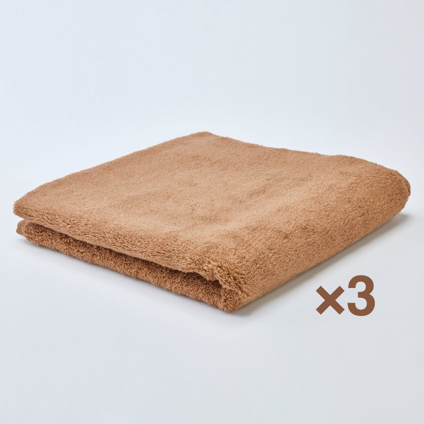 MAMORUNE PURE TOUCH バスタオル　＜同色3枚セット＞　 (60cm×120cm)