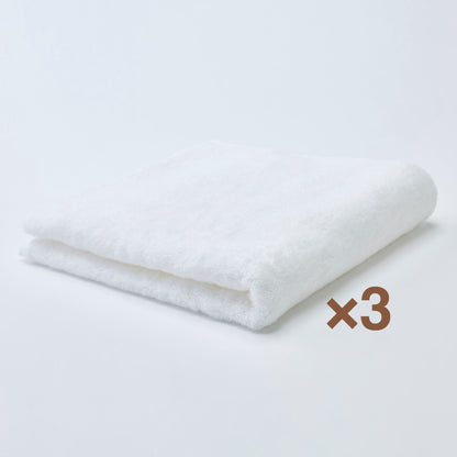 MAMORUNE PURE TOUCH バスタオル　＜同色3枚セット＞　 (60cm×120cm)
