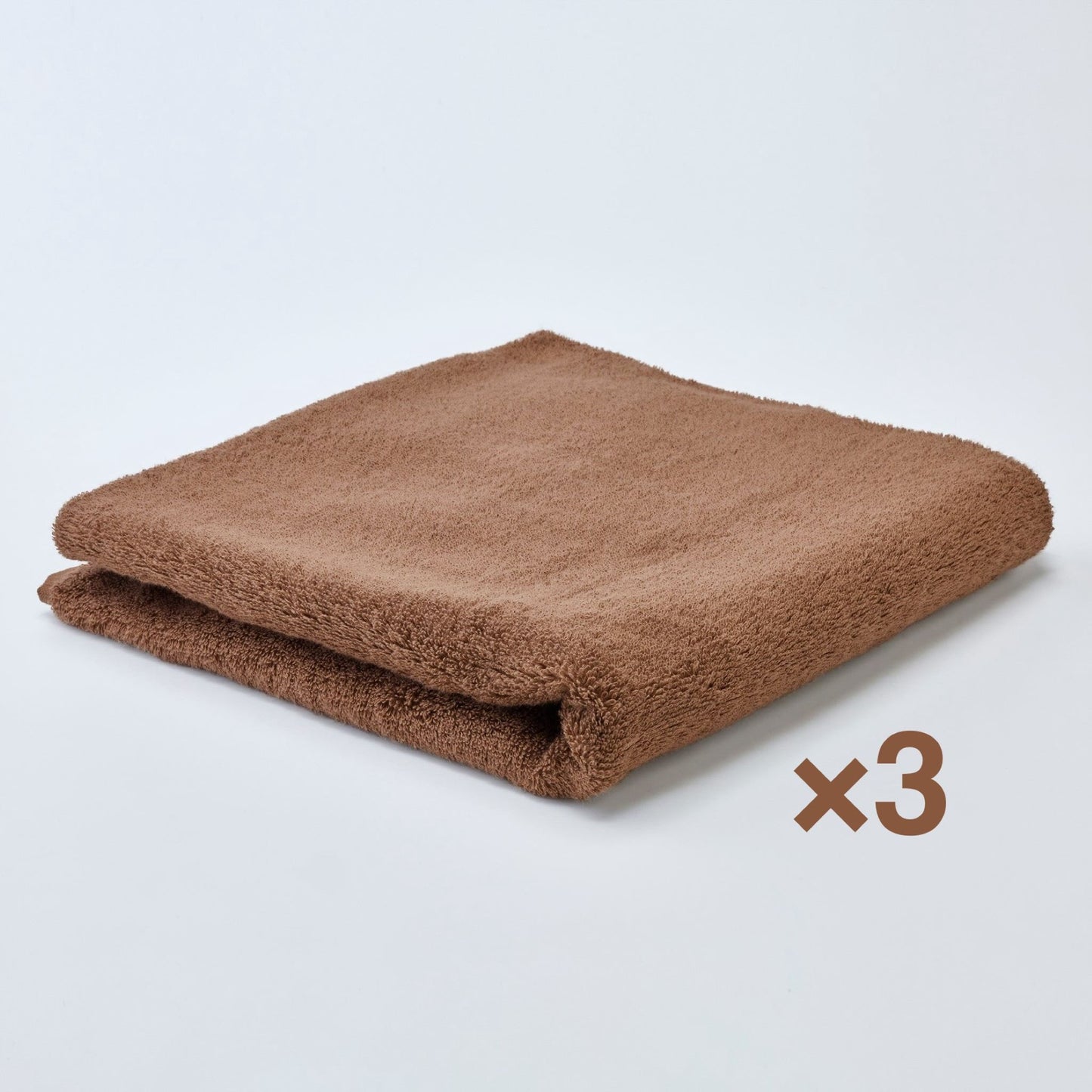 MAMORUNE PURE TOUCH バスタオル　＜同色3枚セット＞　 (60cm×120cm)