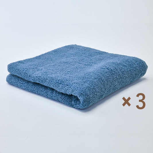 MAMORUNE POINT TOUCH バスタオル　＜同色3枚セット＞　(60cm×120cm)