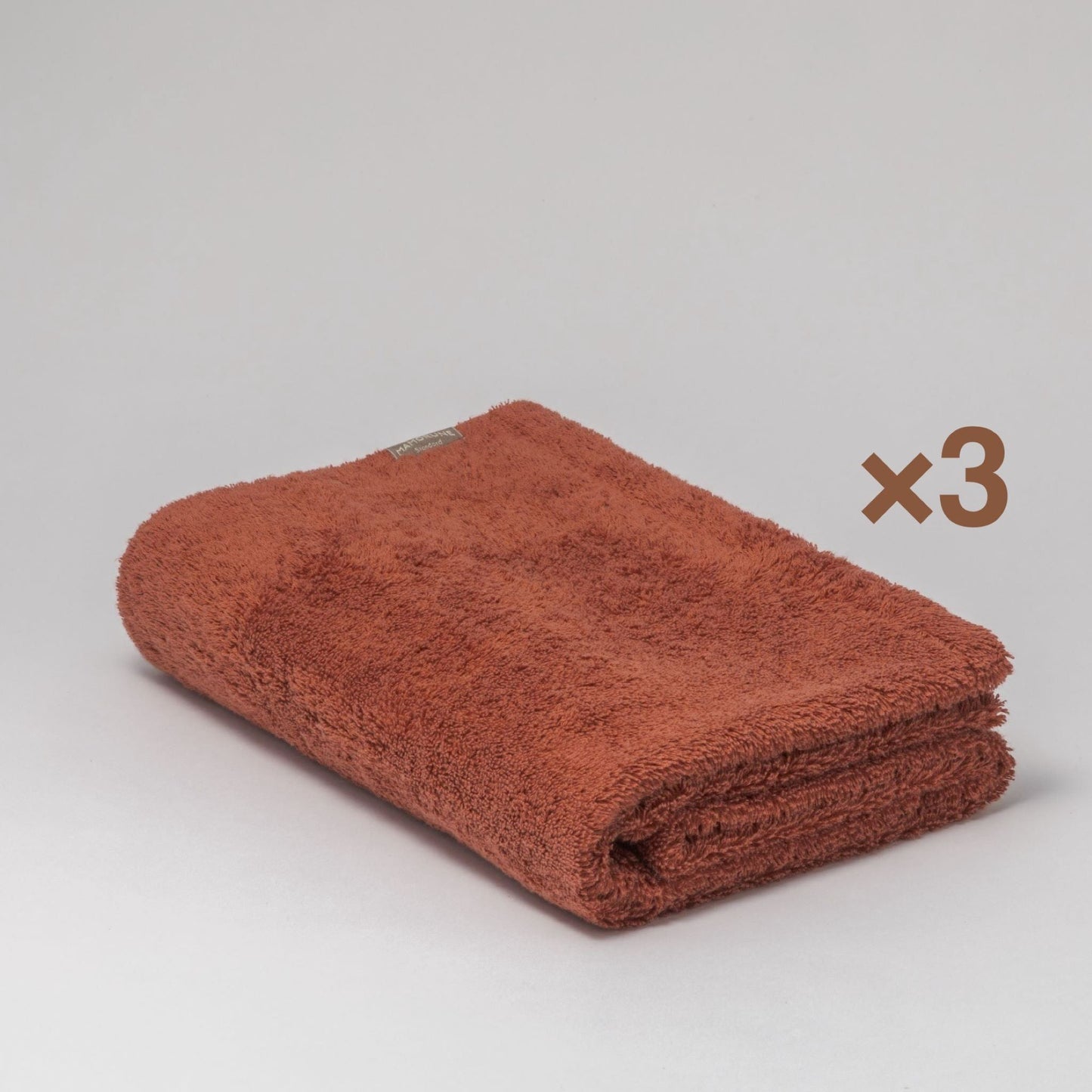 MAMORUNE PREMIUM STANDARD バスタオル 　＜同色3枚セット＞　(60cm×120cm)