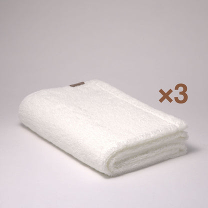 MAMORUNE PREMIUM STANDARD バスタオル 　＜同色3枚セット＞　(60cm×120cm)