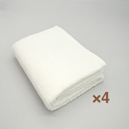 MAMORUNE POINT TOUCH　コンパクトバスタオル 同色4枚セット　(45cm×110cm)