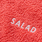 SALAD バスタオル 2枚セット　<マッシュルーム＋トマト>　　(60cm×120cm)
