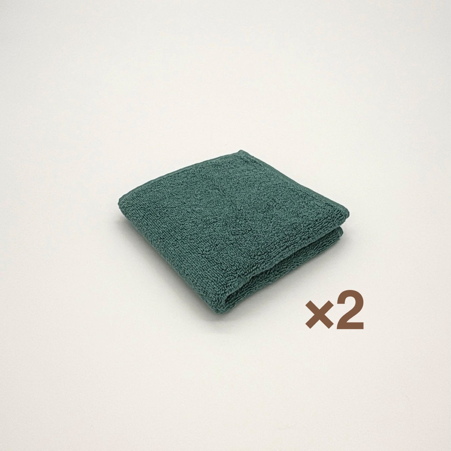 MAMORUNE STANDARD ハンカチタオル　同色2枚セット　(25cm×25cm)