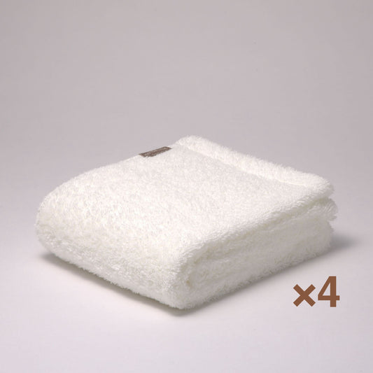 MAMORUNE PREMIUM STANDARD　ロングフェイスタオル同色４枚セット（34cm×120cm）
